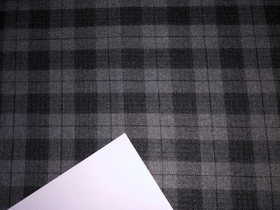 Tweed Suiting Heavy weight premium Fabric Plaids 58" wide available in 4 styles GREY/ BLACK/ GREEN PLAIDS LIGHT BROWN / DARK BROWN/ BLACK PLAIDS BLACK AND GREY PLAIDS CHARCOAL GREY/BLACK/BROWN PLAIDS[15692-15695]