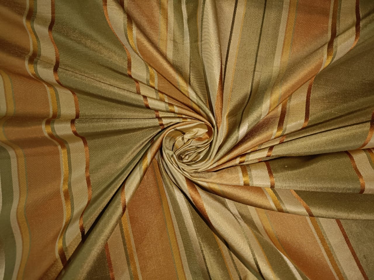 Multicolor Silk Taffeta Plaids & Stripes 040/1 Fabric main image 0