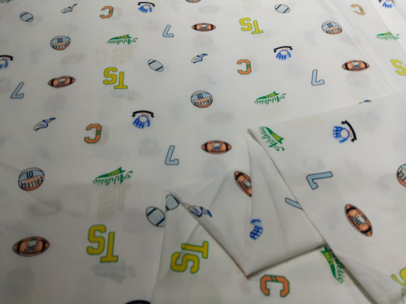 100% Cotton Poplin Sporty Print 58" wide [15948]