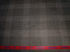 Suiting 70% wool 30% polyester  fabric GREY plaids roger 58" wide [15416]