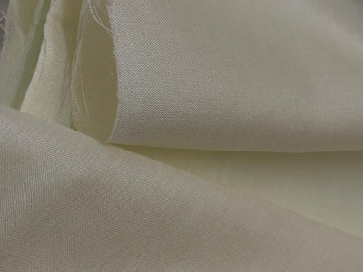 TUSSAR  SILK NATURAL IVORY FABRIC 44&quot; WIDE 19 momme [18313]