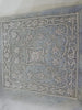 ZARDOSI EMBROIDERED SILVER MOTIF 10" X `10" available in 5 designs