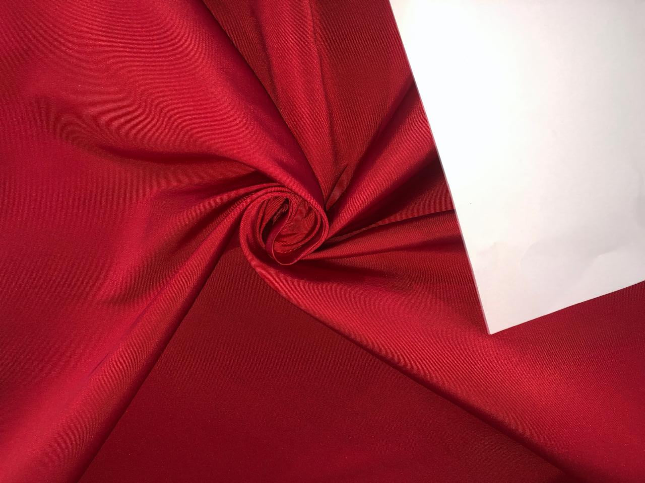 Silk TAFETTA fabric  SELF RIBBED available in 2 colors intense hot pink and red  54" wide [TAF341/342ROLL]]