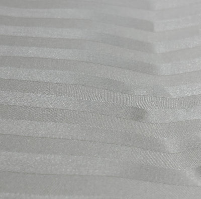 100% NATURAL banana FIBRE striped fabric White color 58" wide dyeable [17306]