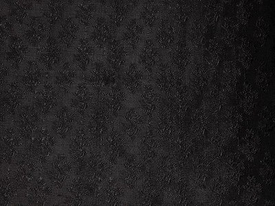 Silk Brocade Fabric BLACK Color 44" wide BRO62[2]