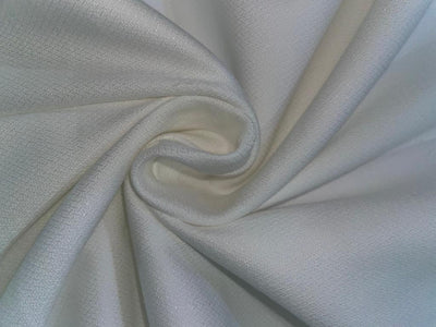 COTTON 60% X LYOCELL 35% X LINEN 15% TWILL  FABRIC 58 INCH WIDE WHITE DYEABLE [15341]