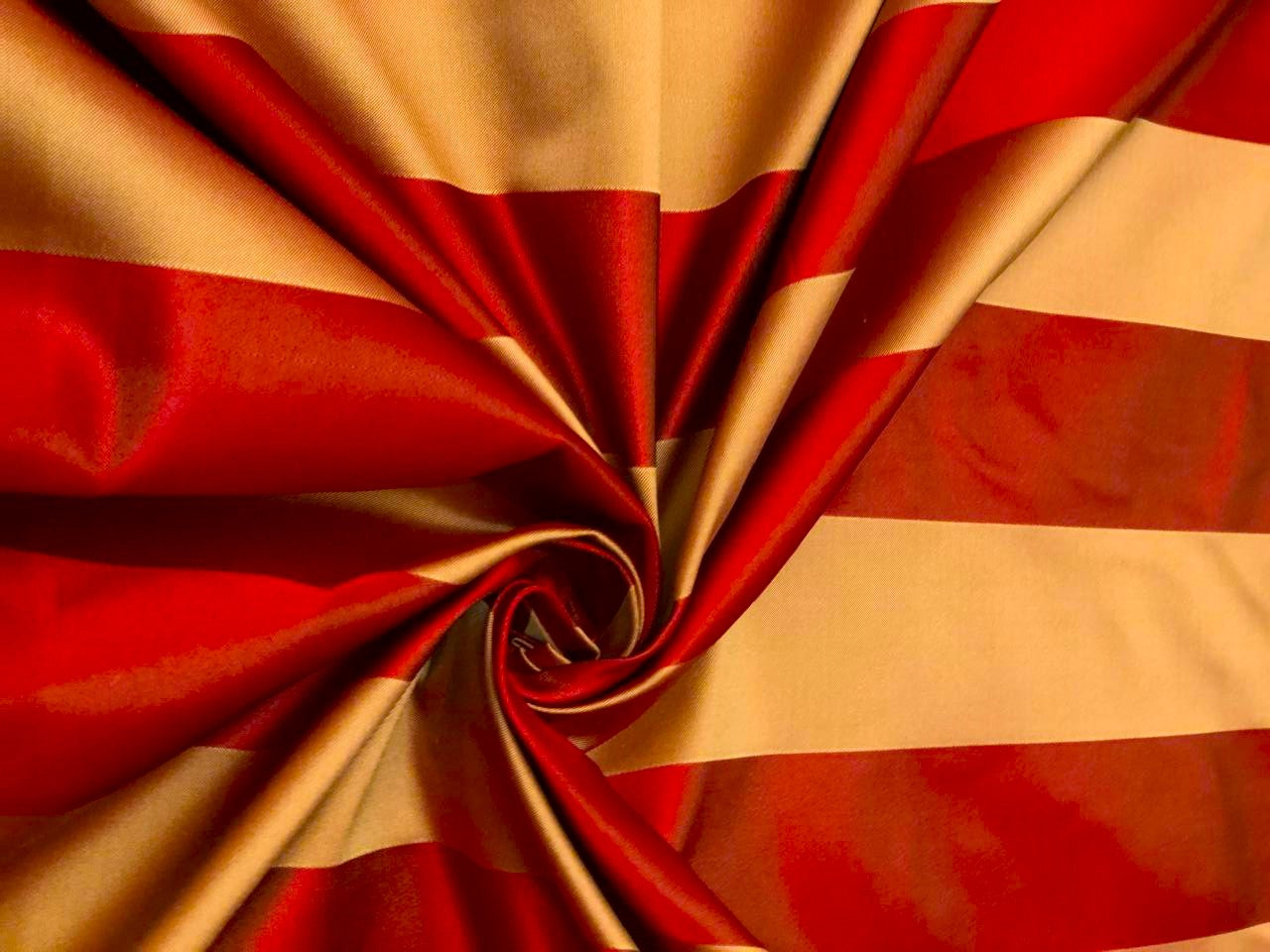 100% silk Taffeta satin stripes available in 8 different color shades [18296/97/98/99/18307/08/09/10]