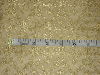 SILK BROCADE vestment FABRIC Gold color BRO156[6]