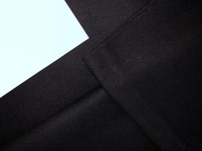 100% WOOL SUITING 54" wide SOLID [15605/06] available in 2 colors [black  and cream]