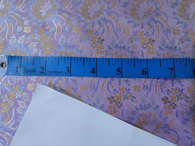 Silk Brocade fabric French Lavender color 44" wide BRO886A[2]