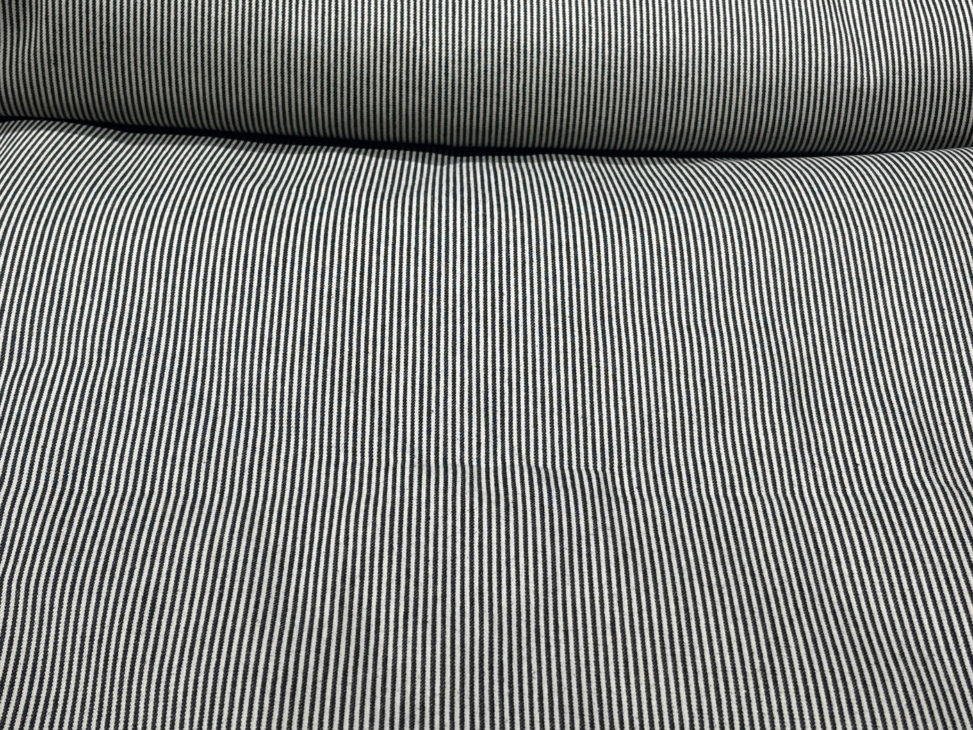 Denim 100% Cotton 58" wide stripes [17796]