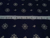 100% cotton flex print navy 58&quot; by the yard