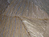 Satin pleated Gold color  fabric 58" wide