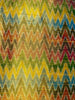 100% pure silk dupion ikat fabric multi color 44" wide [8378]