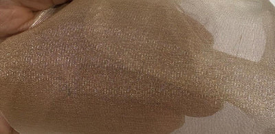 Tissue fabric  gold color 44" wide [16974]