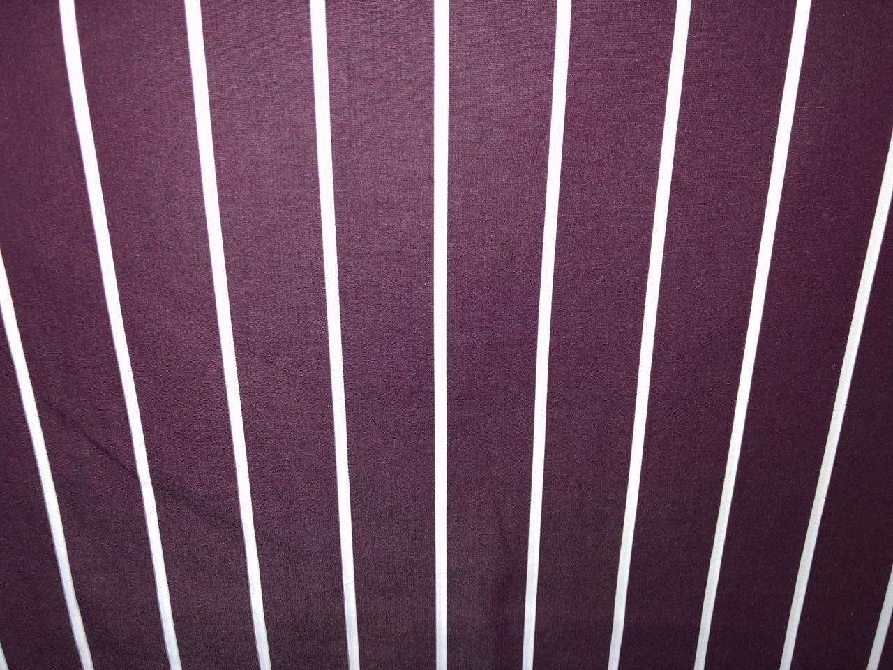 100% Cotton Poplin 58" wide  stripes available in 2 colors beige and chocolate brown[17811/812]