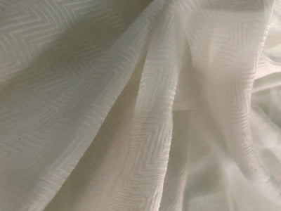 100% NATURAL sugarcane/ banana FIBRE fabric White color 58" wide dyeable [15710-15713]