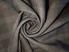 Suiting 70% wool 30% polyester  fabric GREY plaids roger 58" wide