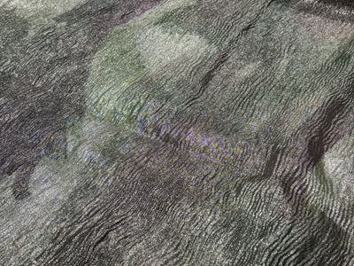 Tissue Crushed shaded ,shades of green pink and gold [17801]