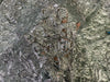 Beautiful Embroidery  LACE fabric GREY with sequence 58" WIDE