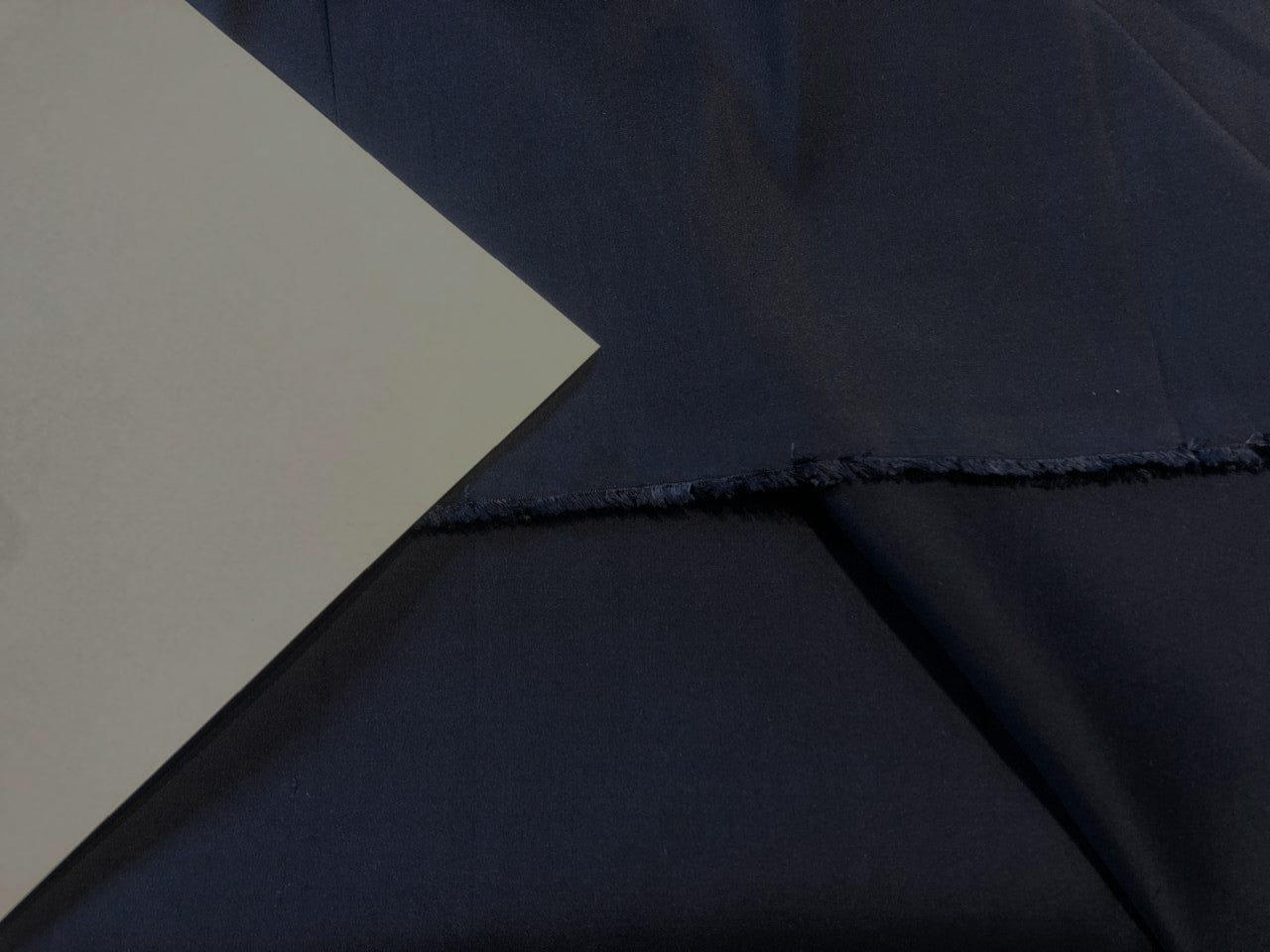 Silk Dupioni fabric dark navy  54" wide DUP429