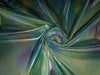 Holographic fabric available in two colors Shades of blue and lavender and green an lavender 60" wide