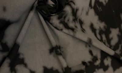 Polyester lycra Digital Camouflage Print Dress fabric 58 Inches wide available in white and charcoal grey [18550/51]