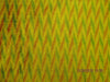 100% pure silk dupion ikat fabric yellow x multi colorur 44&quot; wide