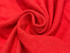 MATKA SILK FABRIC available in two colors RED AND PINK  44" wide HANDLOOM WOVEN