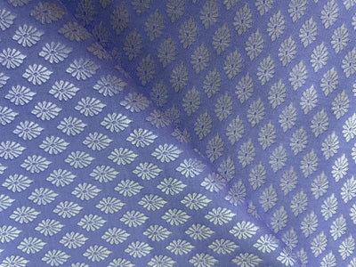 Silk Brocade fabric LAVENDER BLUE 58" wide BRO904A[3]