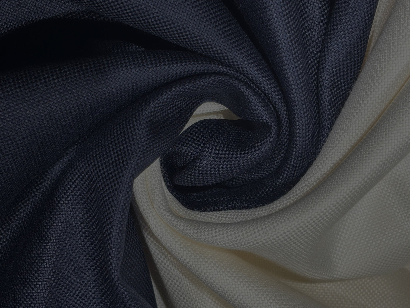 Huddersfield Bamboo suiting fabric made from 100% bamboo fiber 60" wide available in 3 colors white ivory ,dark navy  and  black [17710/11/17728]