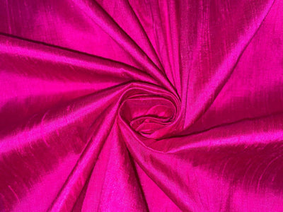 SILK DUPIONI FABRIC FUCHSIA PINK with slubs MM7[1]