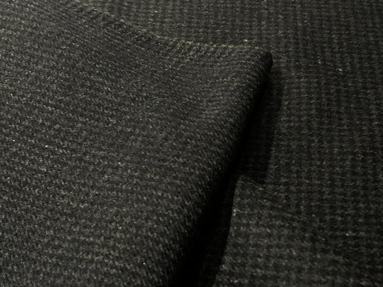 Wool Suiting Fabric DARK GREY [16450]