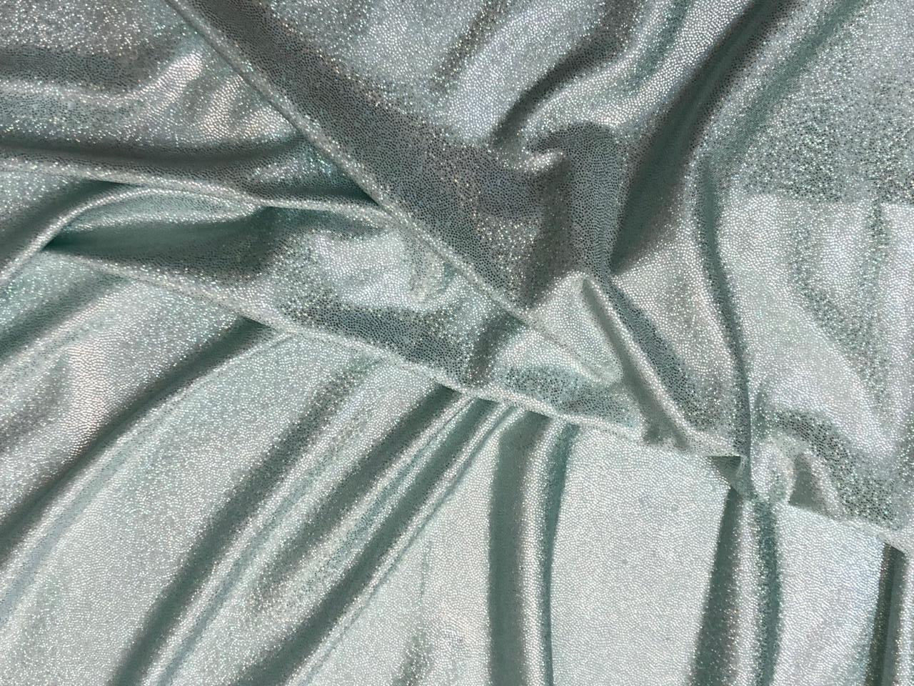 Shimmer Lycra fabric ~ 58&quot; wide available in 4 colors pink ,gold, blue and silver [18424/25/26]