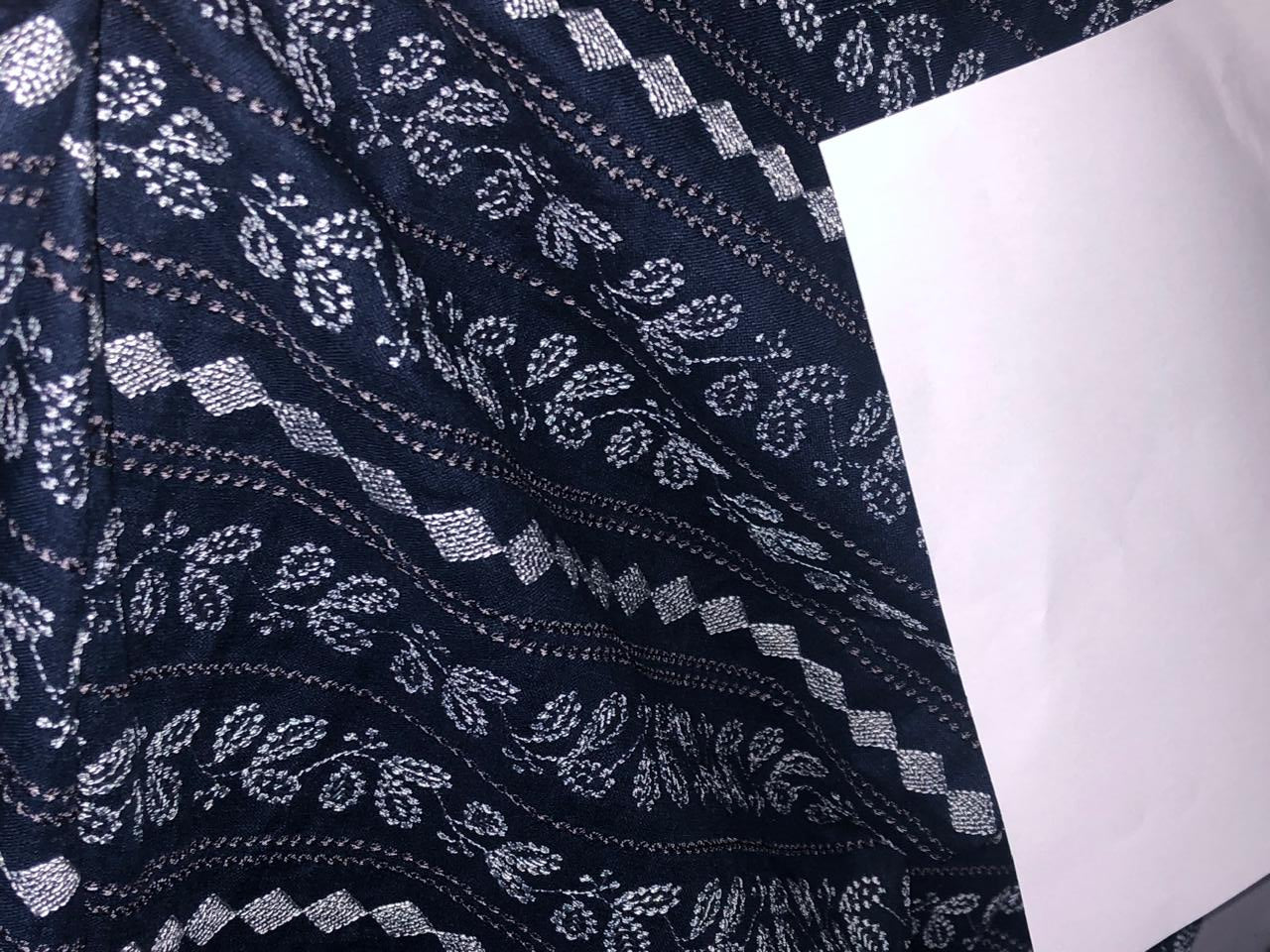 100% LINEN  EMBROIDERY available in 2 colors camel beige and navy [16966/67]