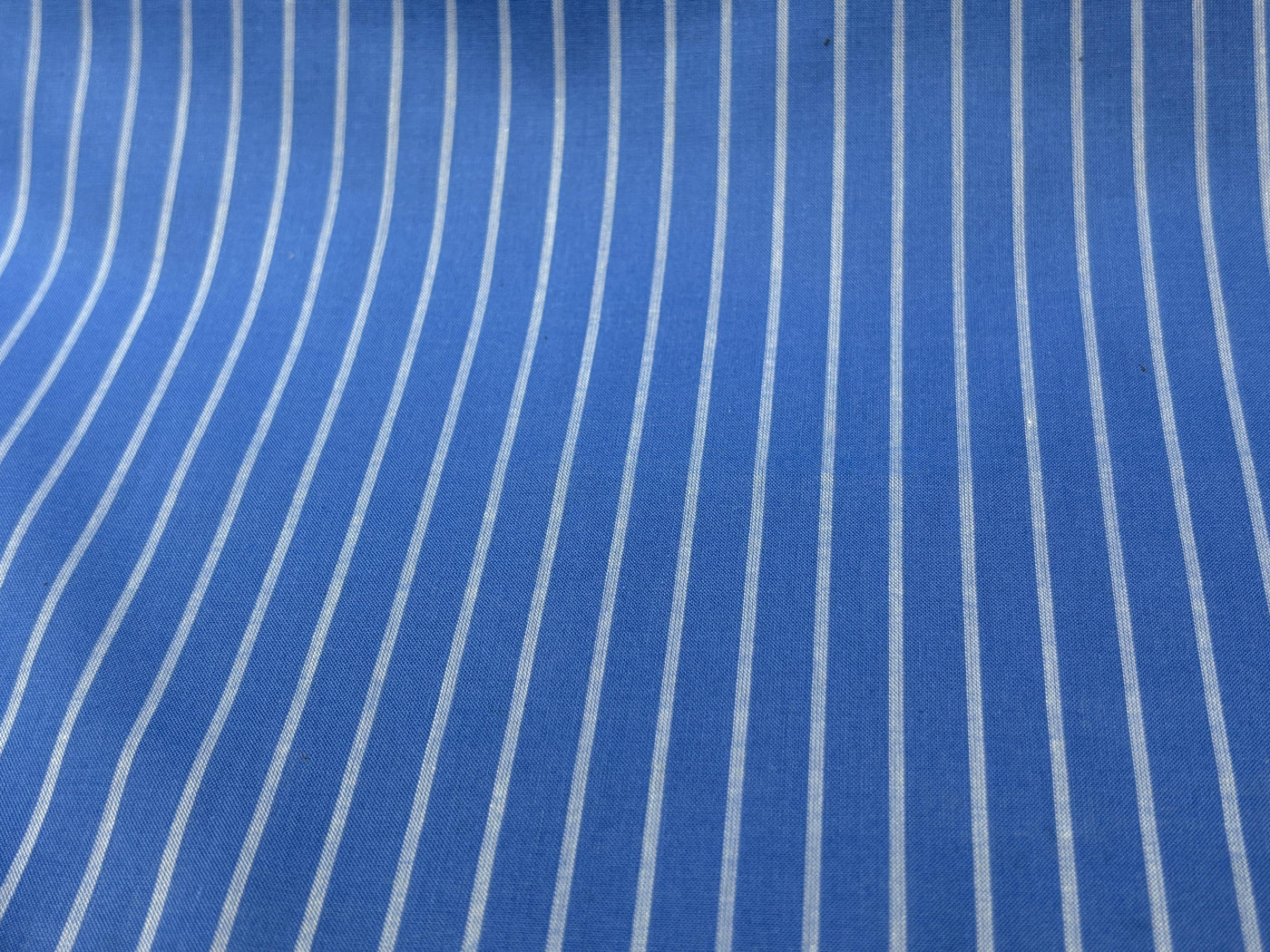 100% Cotton Poplin 58" wide stripes available in 2 colors pink and blue [17757/58]