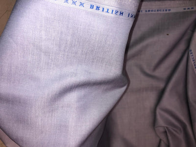 Italian Supima Cotton Twill VERCELLI' 58" wide available in white, pink and lilac [18632/33]