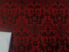 SILK BROCADE vestment FABRIC Red &amp; Black color BRO161[1]