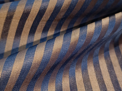100% Silk Taffeta stripes 54" wide 5mmj TAFNEWS13 available in 5 colors