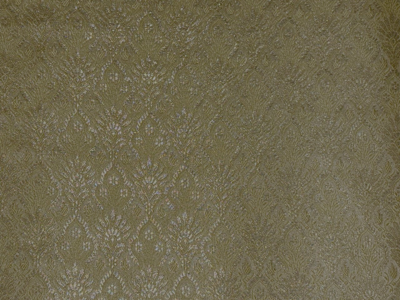 Silk Brocade fabric 44"jacquard with subtle metallic to enhance the fabric available in 3 colors rose gold ,yellow gold and green  BRO1067