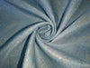 Brocade fabric pastel blue and silver color 58" wide BRO892[5]