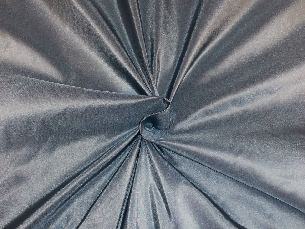 Silk TAFETTA fabric slate blue  54"wide TAF346[1]