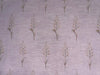 100% Linen LILAC with motif Fabric 44" wide [15420]