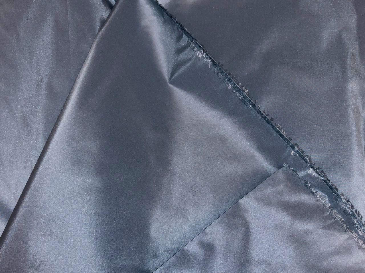 Silk TAFETTA fabric slate blue  54"wide TAF346[1]