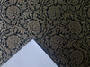 Silk Brocade fabric  44" wide available in 6 colors [BLACK NAVY WINE GOLD BURGUNDY PURPLE]BRO883