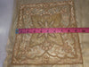 ZARDOSI EMBROIDEREDGOLD MOTIF 10" X `10" available in 5 designs