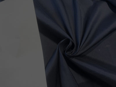 Silk TAFETTA fabric dark navy  54"wide TAF347