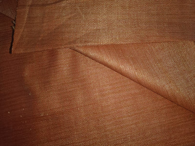 VISCOSE / SILK PASHMINA FABRIC PEACH COLOUR 44" wide
