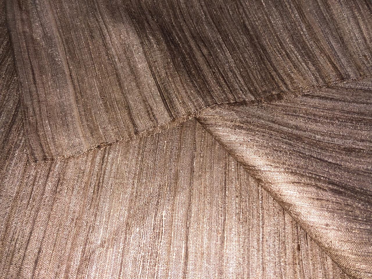 Handloom tussar silk x Katia silk fabric 54" [17111]