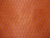 Spun Silk Brocade fabric Pale Orange Color 44" WIDE BRO259[5]